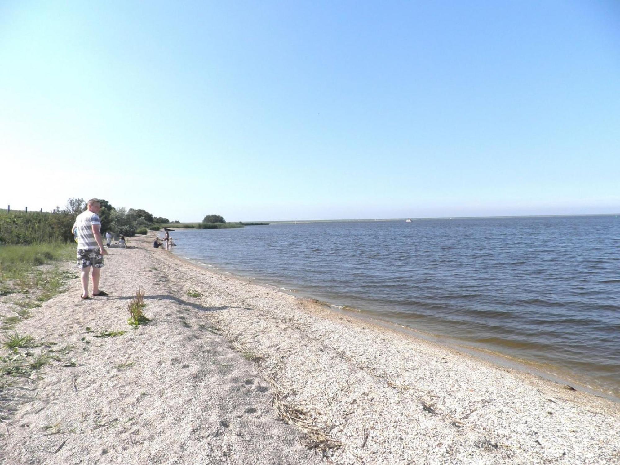 4 Pers Holiday Home Hilla With Winter Garden In Front Of The Dike Directly On The Lauwersmeer Anjum Εξωτερικό φωτογραφία